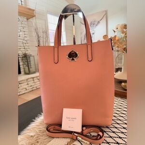 NWOT Kate Spade Coral Pink Medium Tote